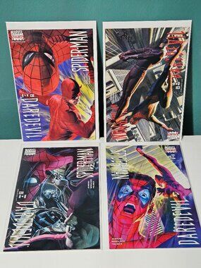 Marvel Knights Spider-Man Daredevil #1-4 (Marvel Comics, 2000) Complete Mini C39